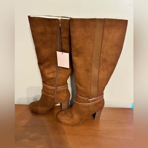 Brown Knee-High Women's Boots